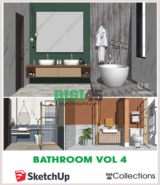 Bathroom Vol 4 – SketchUp
