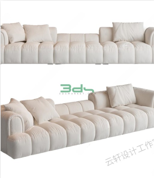 Free 3D sofa model 142