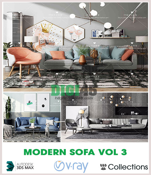 modern sofa vol 3