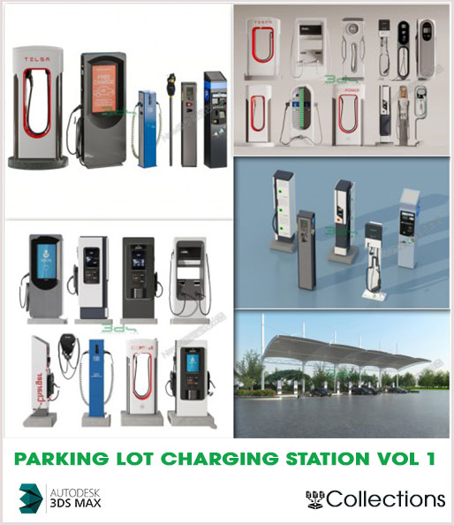 Parking Lot Charging Station Vol 1