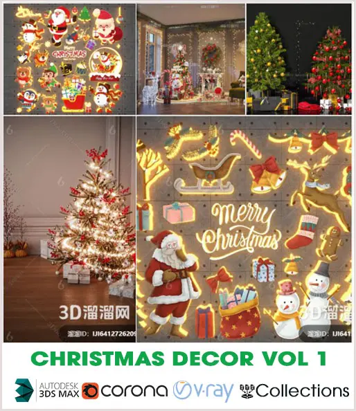 Christmas decor Vol 1P